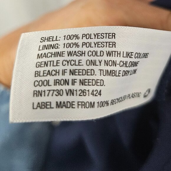 Xhiliration Blue Pink Floral Tropical Sleeveless Maxi Dress L - Picture 11 of 12